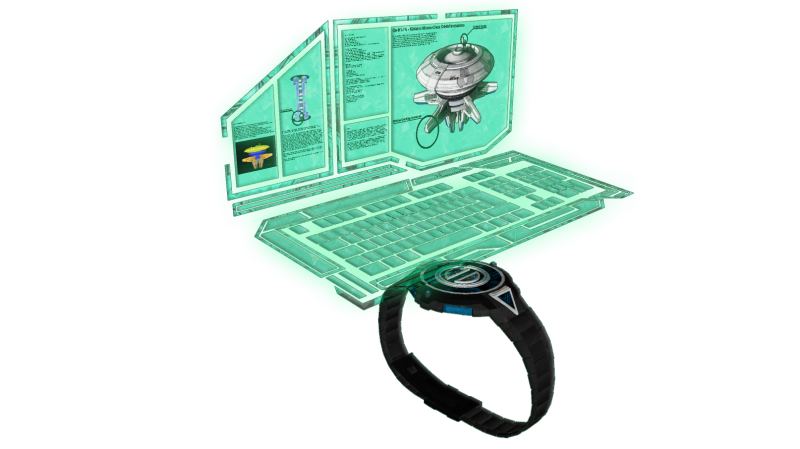 MT-G1-1A Personal Holographic Computer